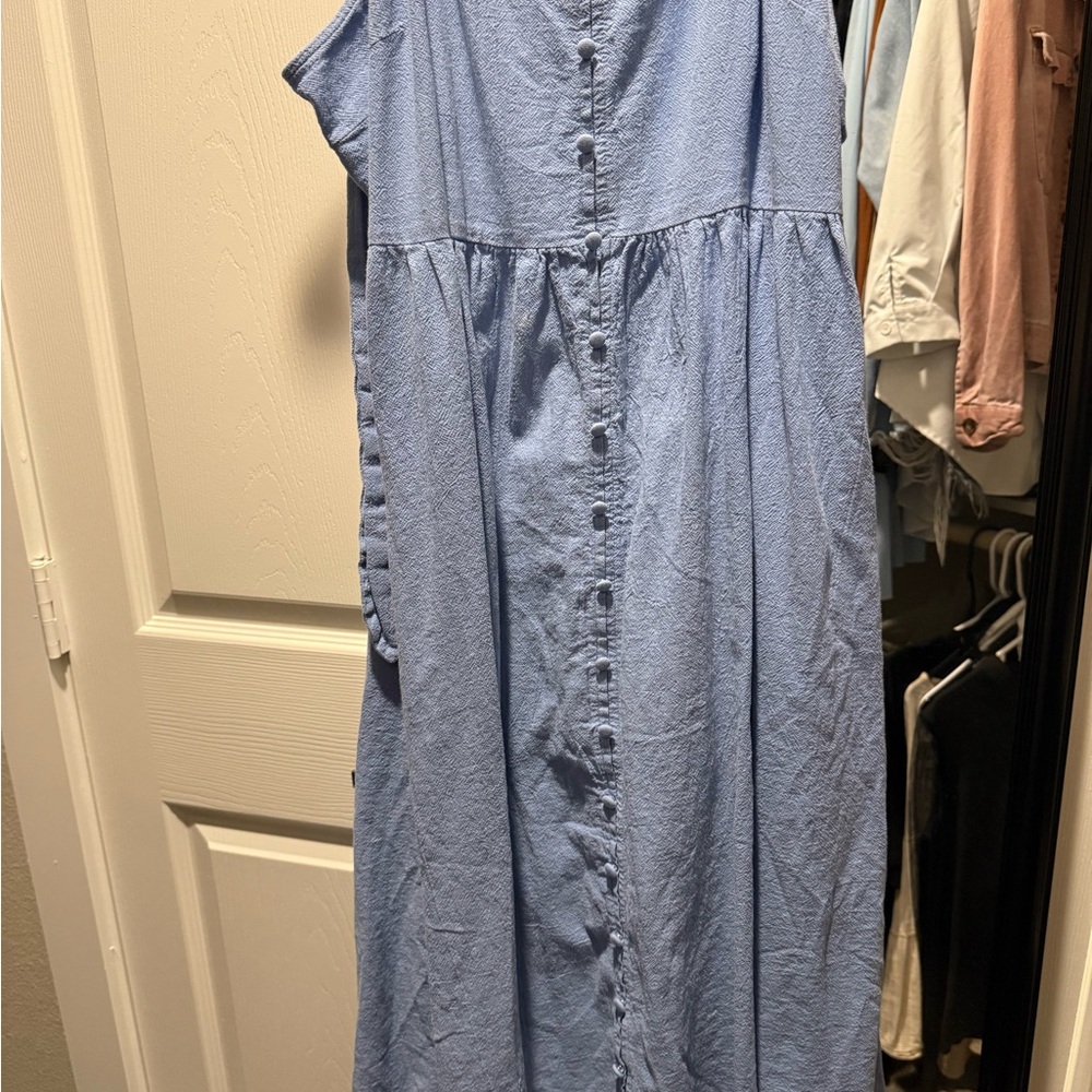 Universal Thread Light Blue Sleeveless Dress